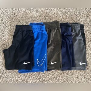 Boys Size 7 Nike/Under Armour Shorts Lot